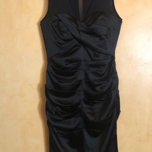 Calvin Klein Black Evening/Wedding Dress